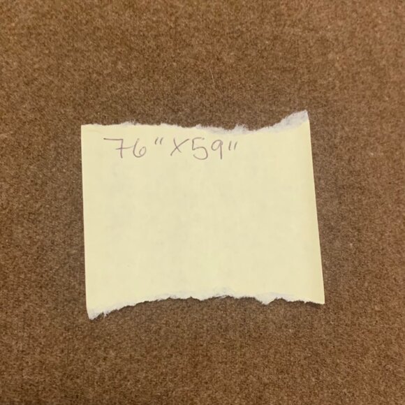 VTG 1943? Military Wool Blanket 76x59 Inch Brown Heavyweight American Woolen Co - Picture 8 of 9